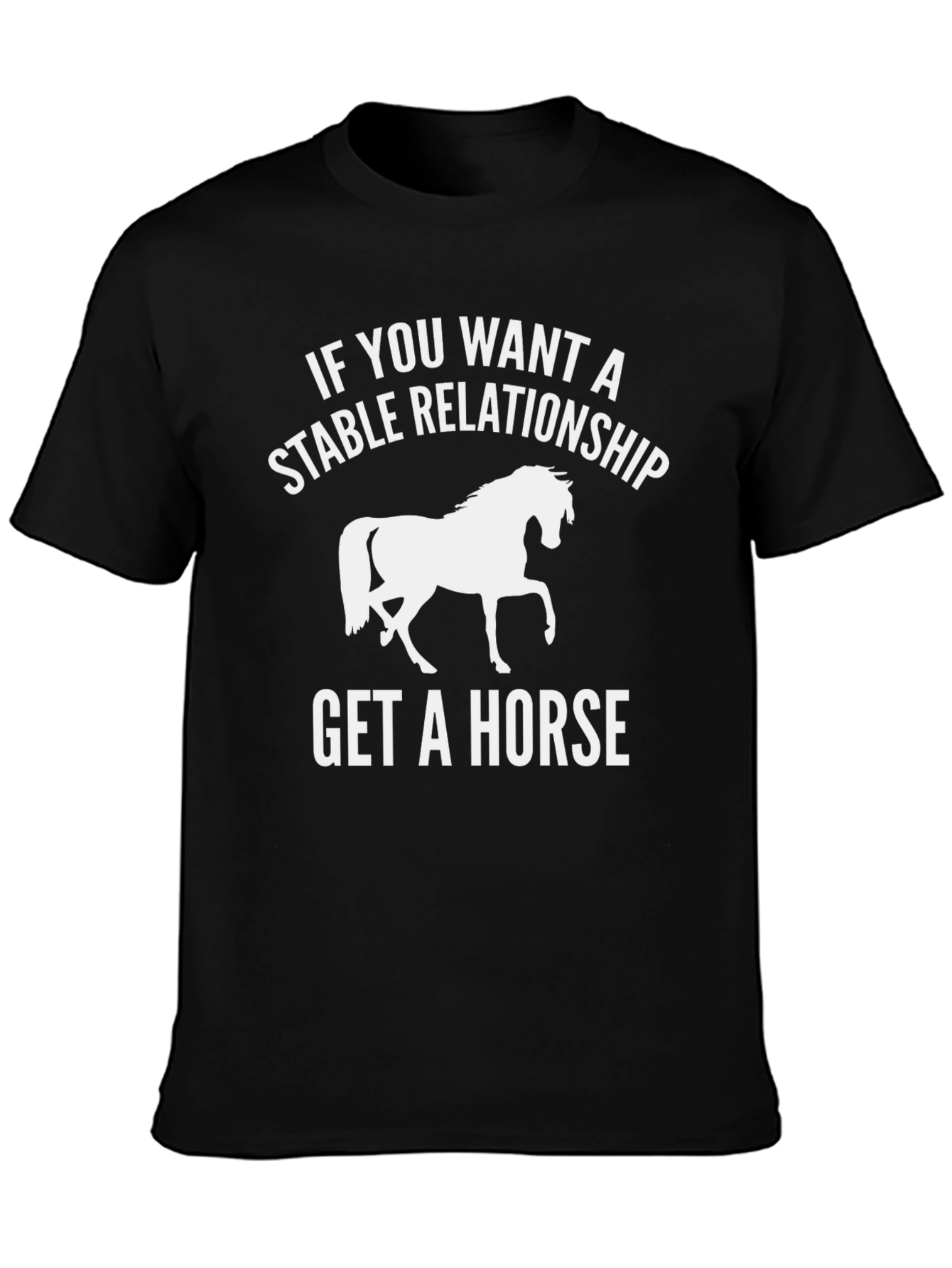 Stable Relationship Horse Graphic Tee - Unisex