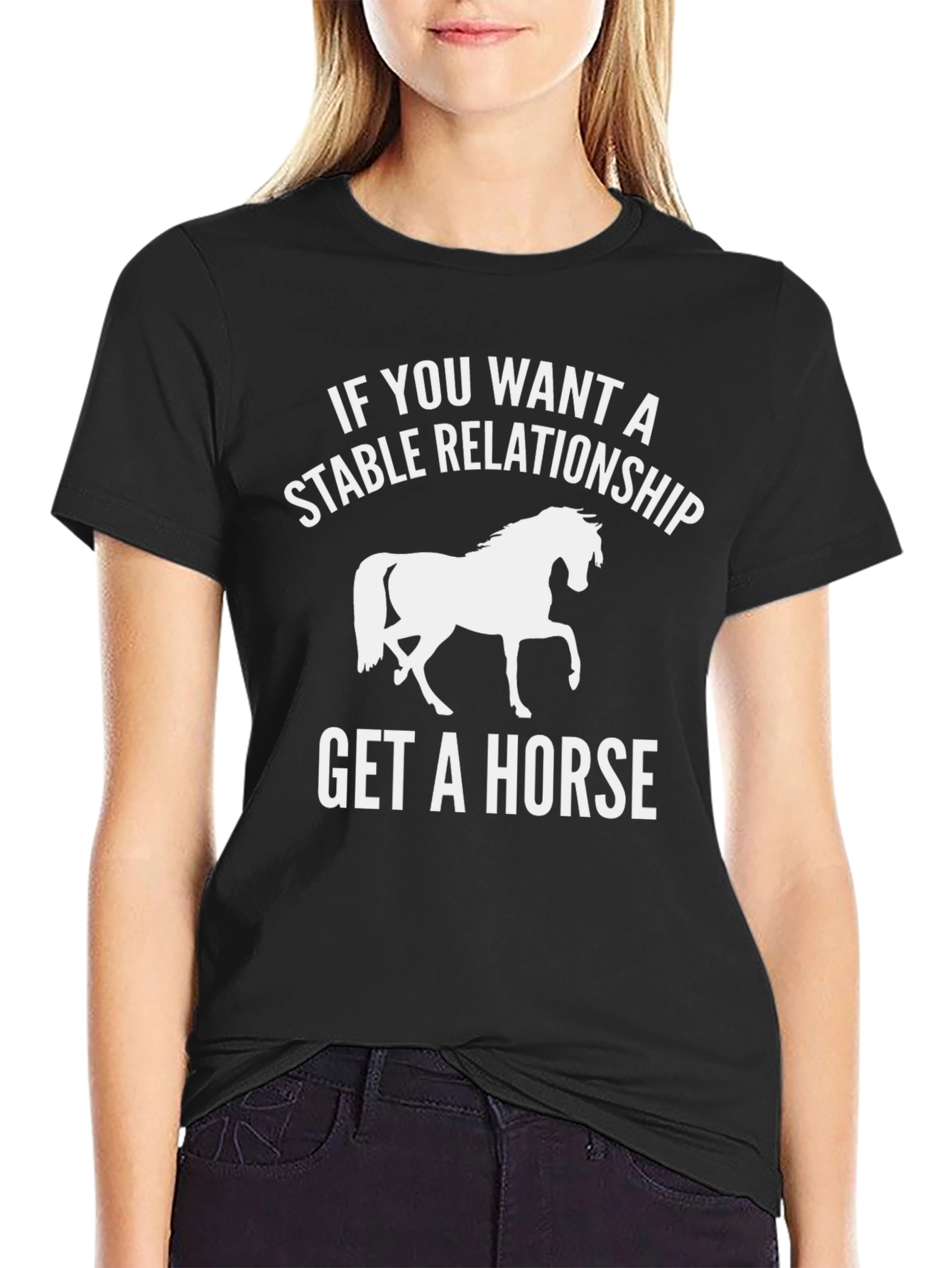 Stable Relationship Horse Graphic Tee - Unisex