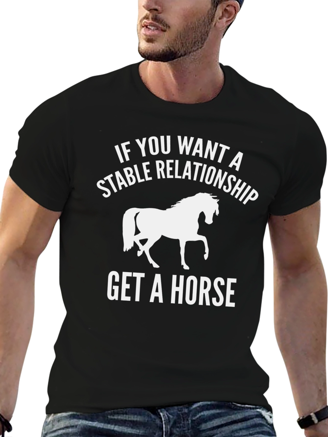 Stable Relationship Horse Graphic Tee - Unisex