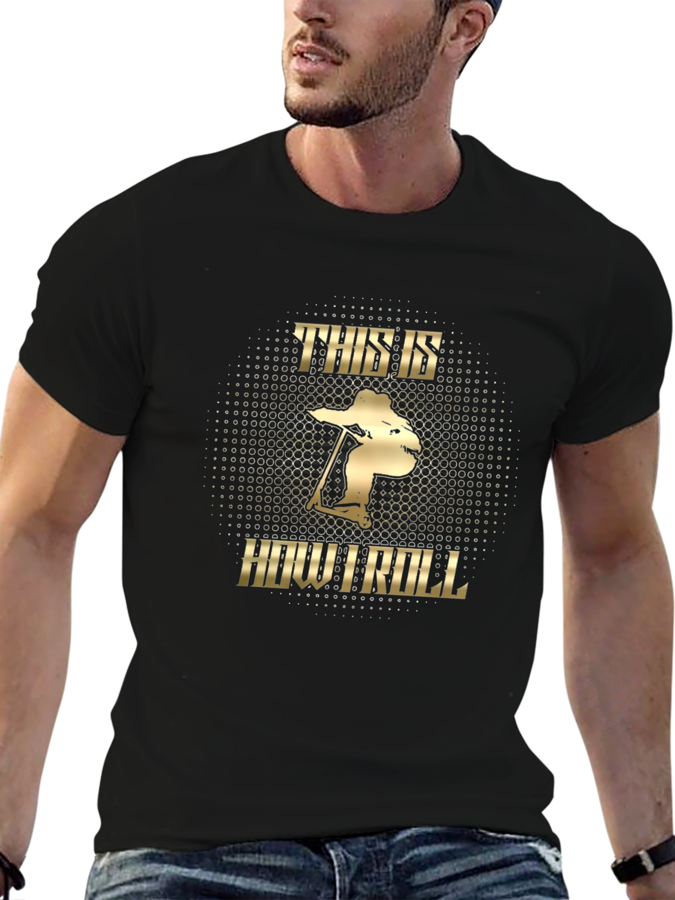 This Is How I Roll T-Shirt - Scooter Design