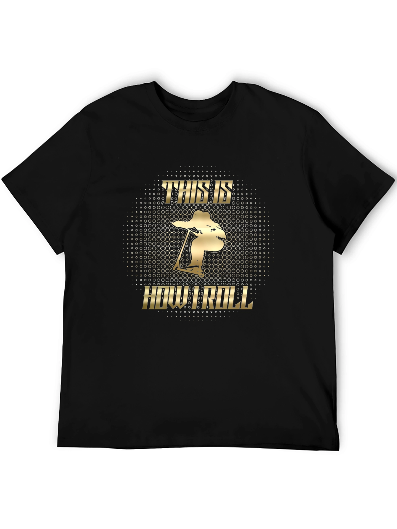 This Is How I Roll T-Shirt - Scooter Design