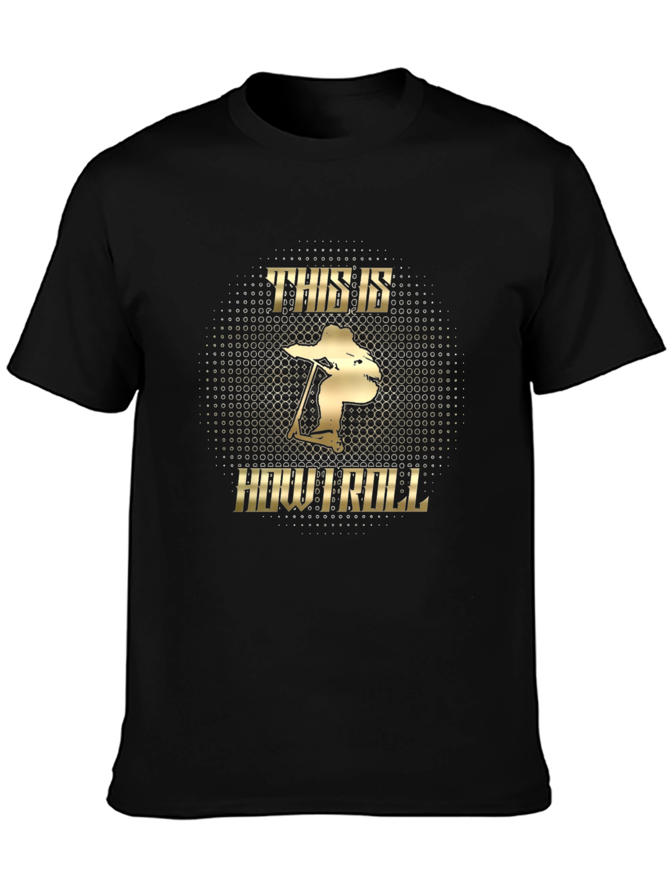 This Is How I Roll T-Shirt - Scooter Design