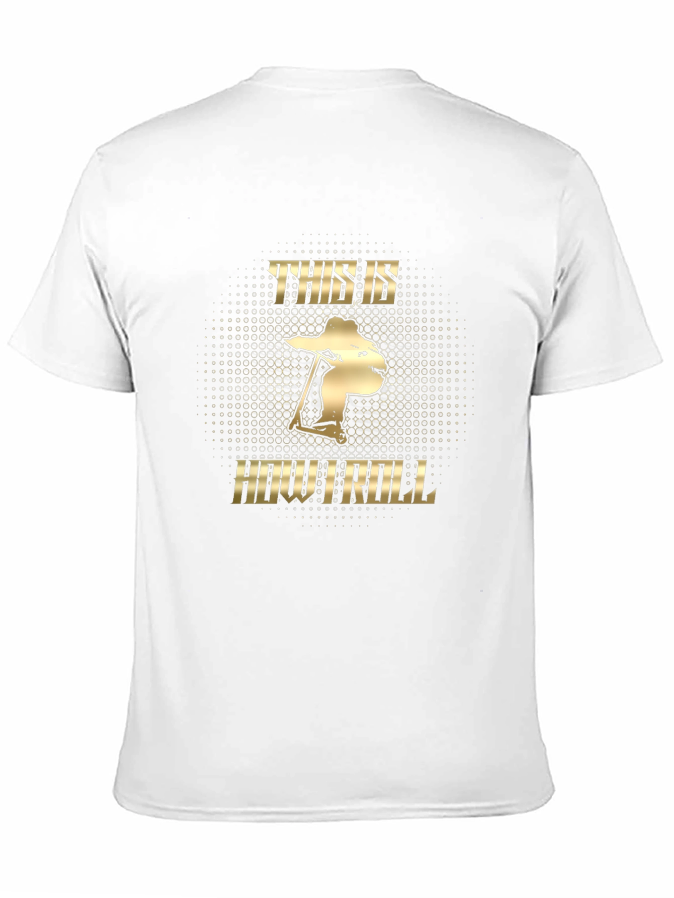 This Is How I Roll T-Shirt - Scooter Design