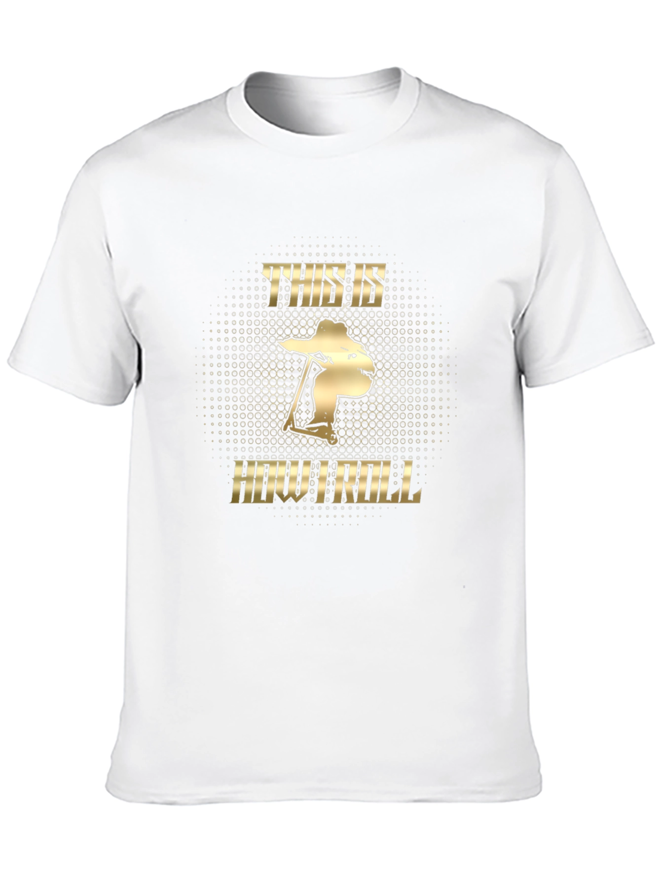 This Is How I Roll T-Shirt - Scooter Design
