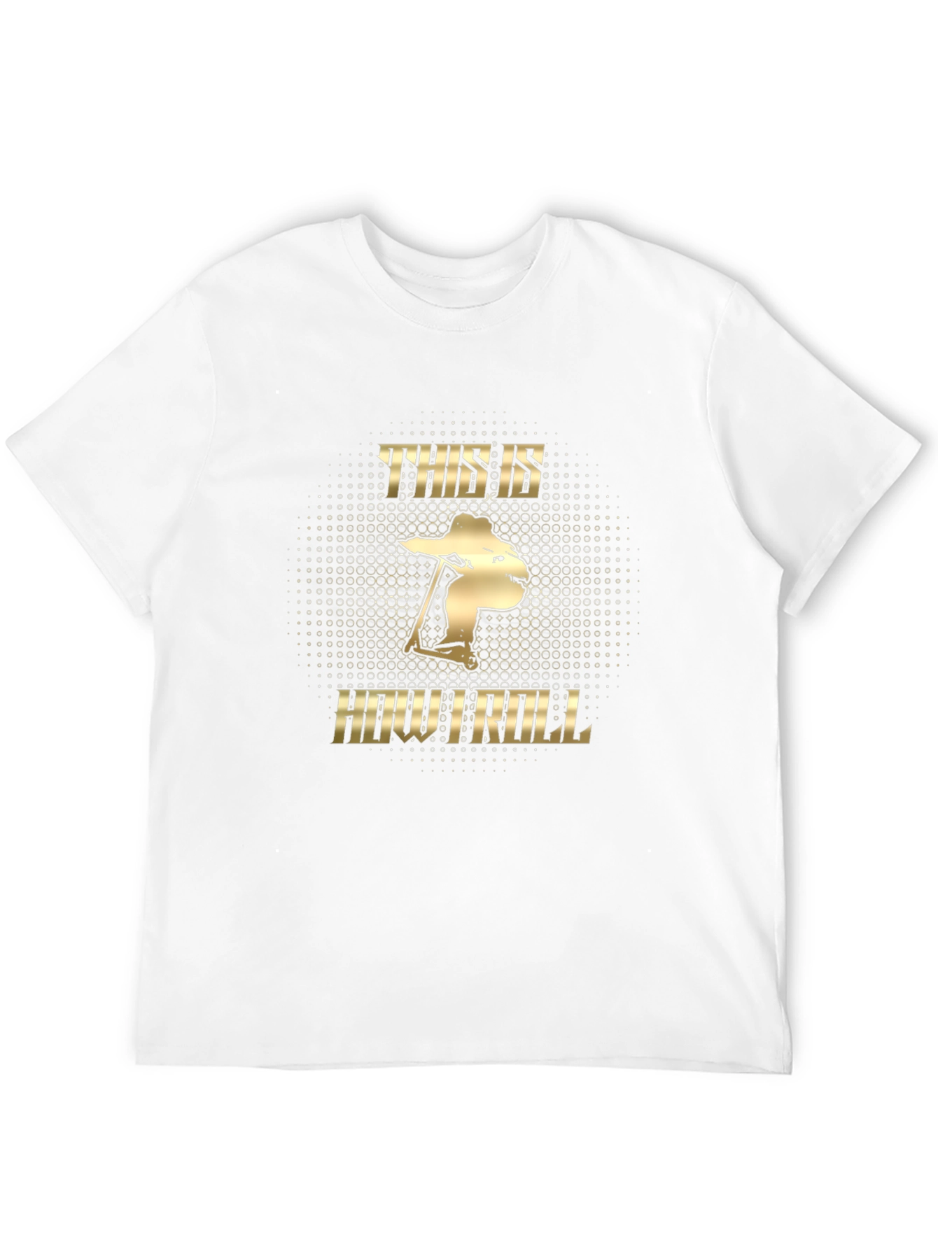 This Is How I Roll T-Shirt - Scooter Design