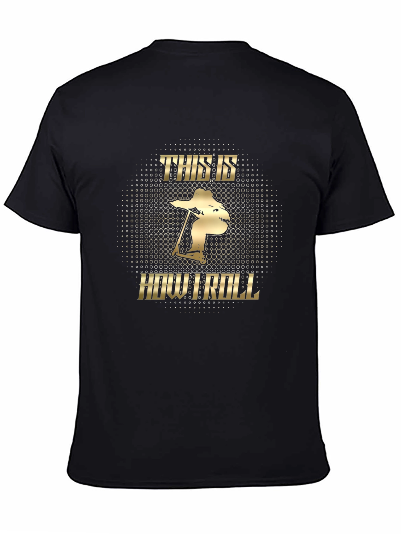 This Is How I Roll T-Shirt - Scooter Design