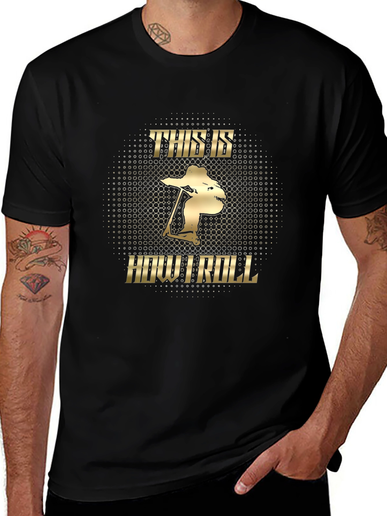 This Is How I Roll T-Shirt - Scooter Design