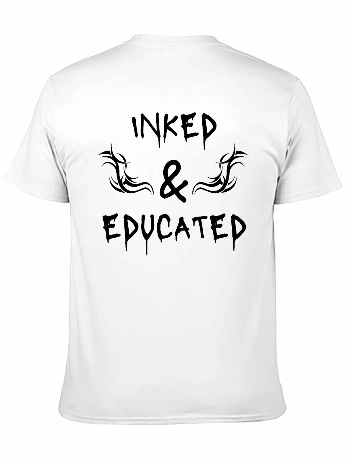 Inked & Educated Graphic T-Shirt - Black