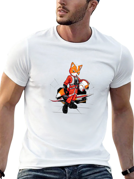 Fox Pilot Black T-Shirt
