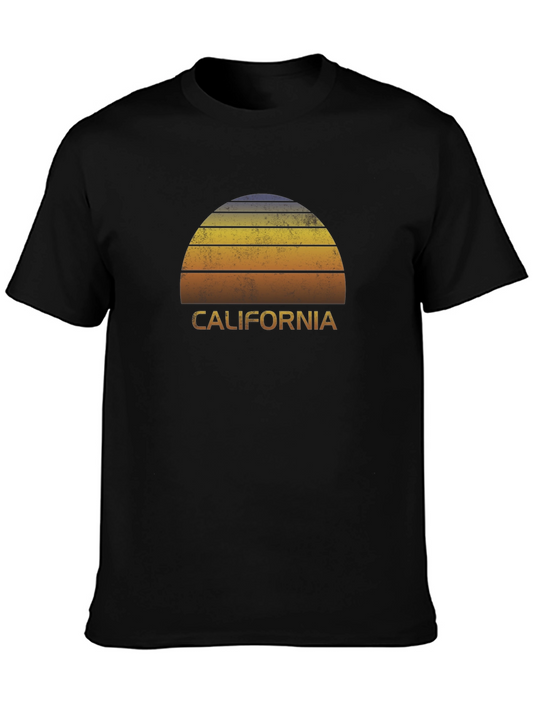 California Sunset T-Shirt - Vintage Style