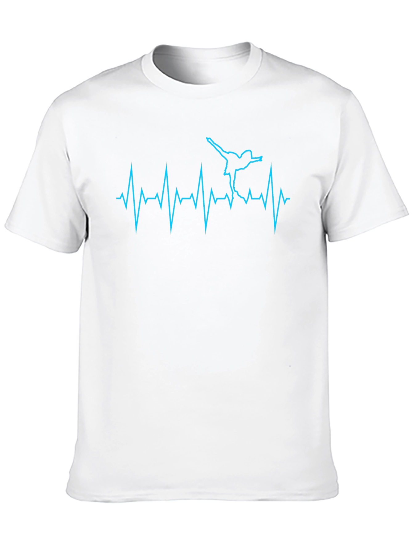 Ballet Heartbeat T-Shirt - Dancer ECG Tee