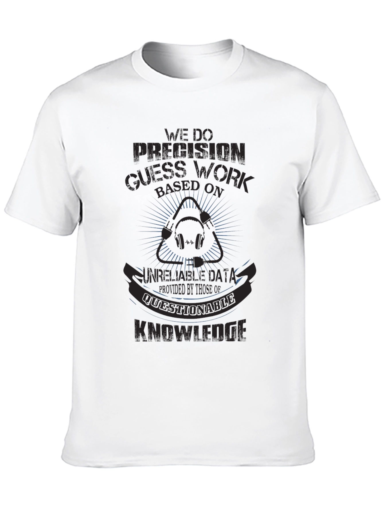Precision Guesswork Black T-Shirt