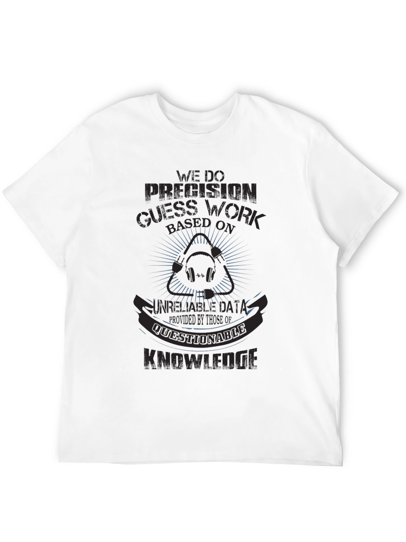 Precision Guesswork Black T-Shirt