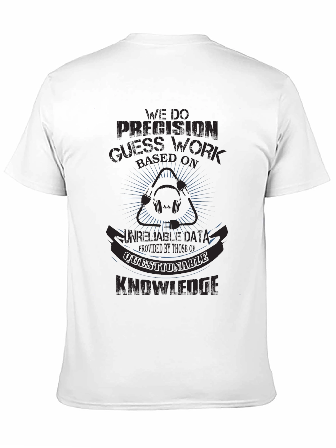 Precision Guesswork Black T-Shirt