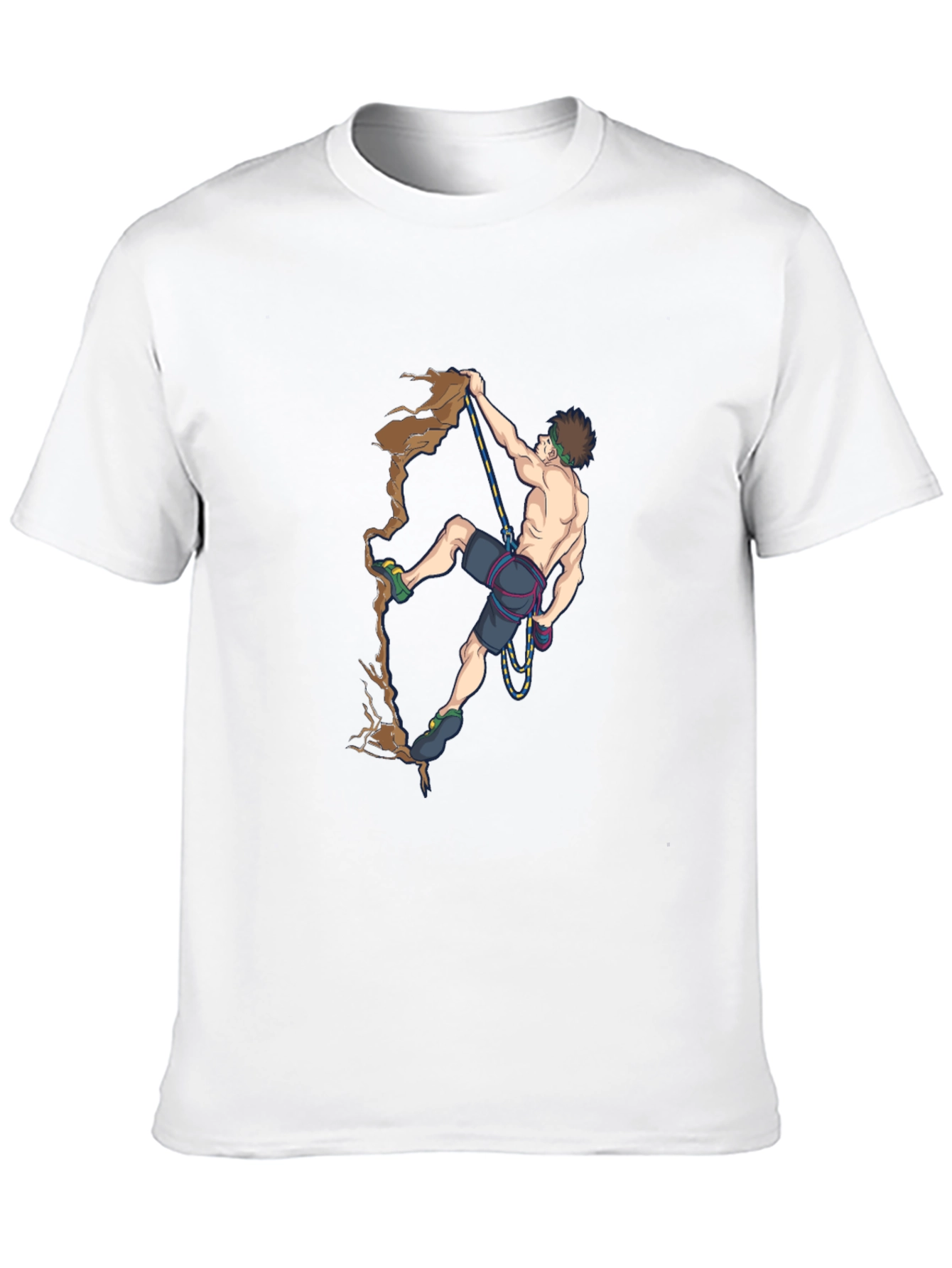 Climber Graphic Tee - Rock Climbing Design