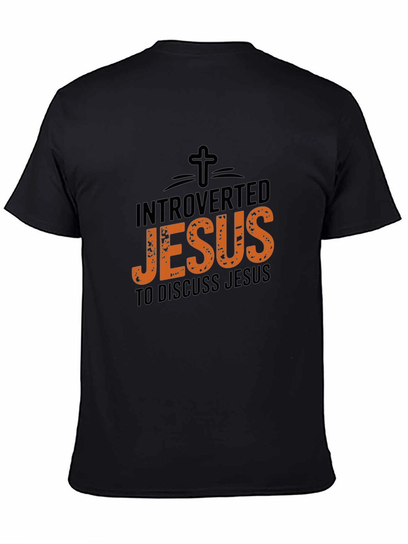 Introverted Jesus T-Shirt: Christian Humor Tee