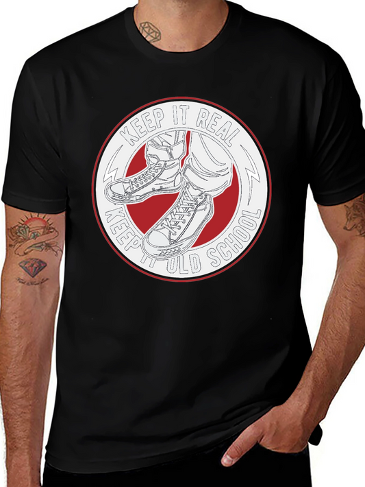 Keep It Real Old School Graphic Tee