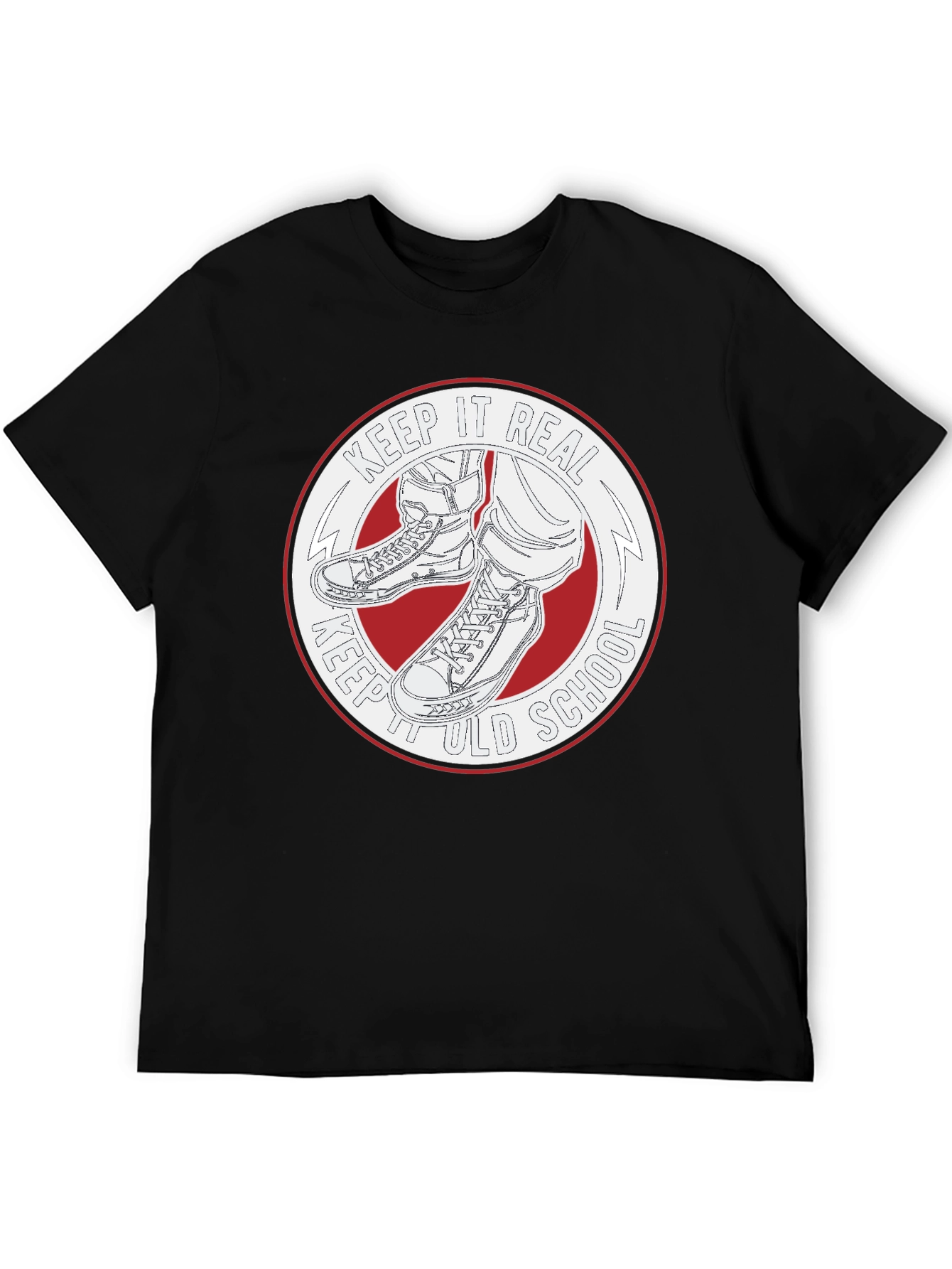Keep It Real Old School Graphic Tee