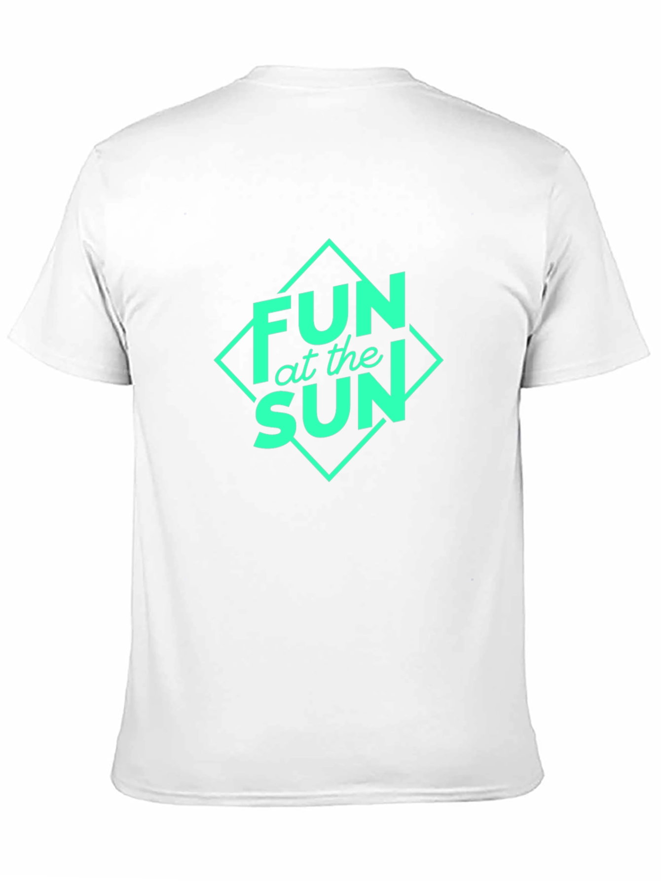 Fun at the Sun Graphic Black T-Shirt