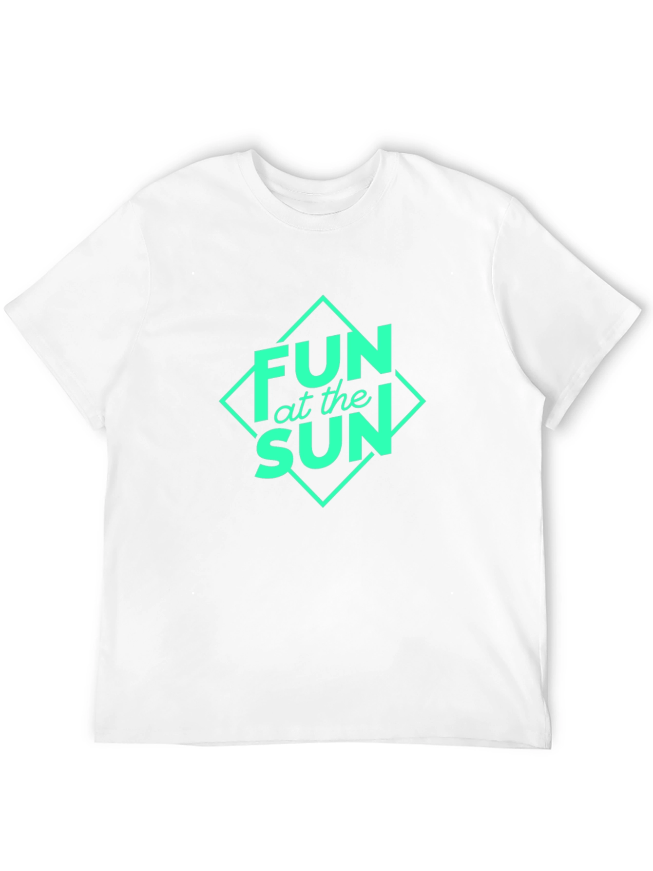 Fun at the Sun Graphic Black T-Shirt