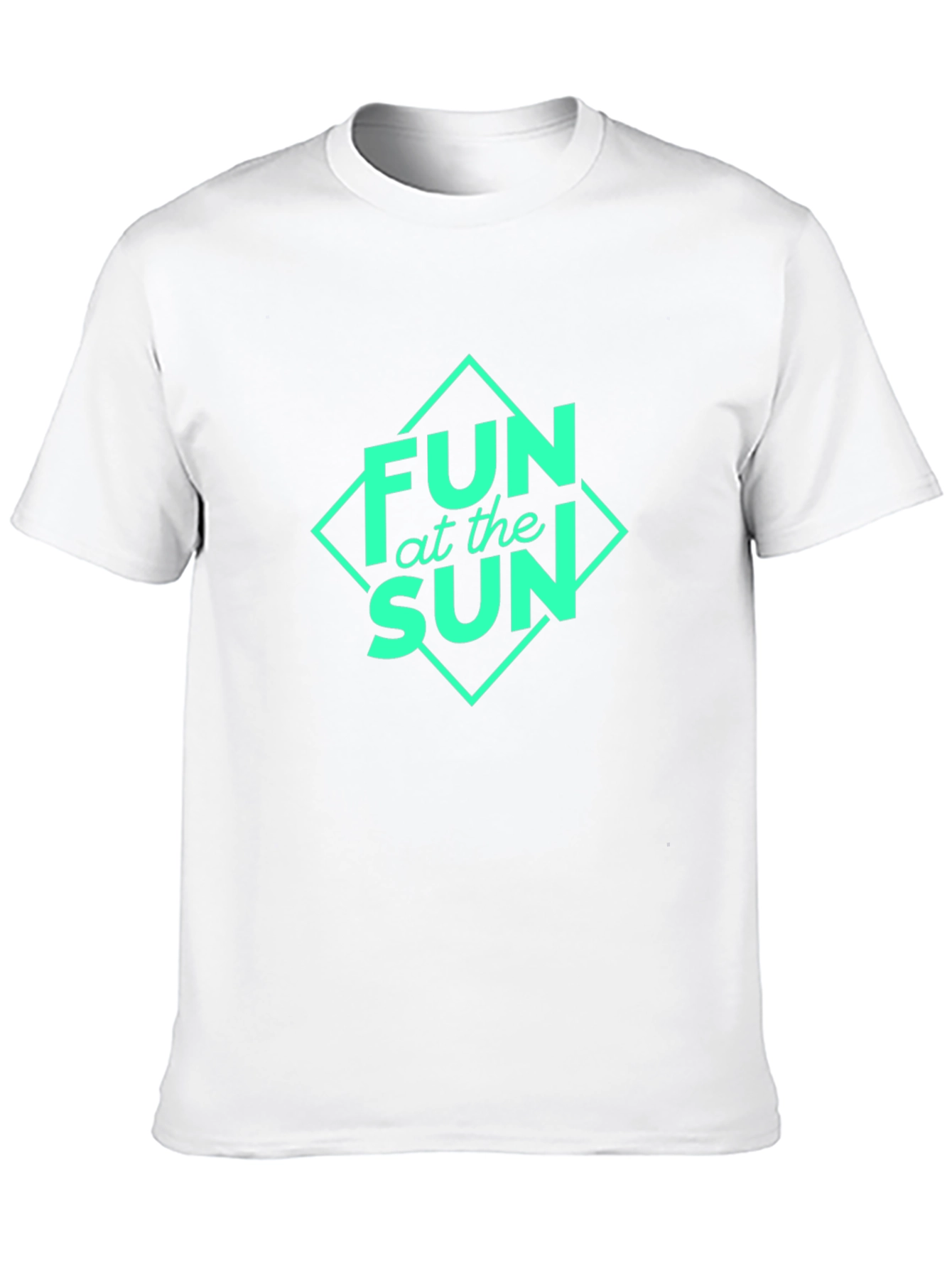 Fun at the Sun Graphic Black T-Shirt