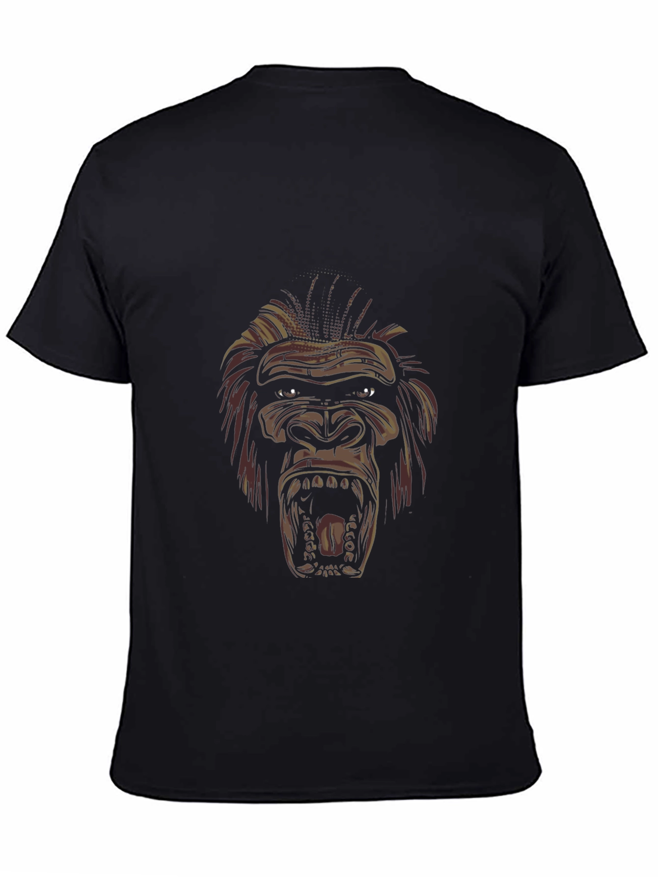 Gorilla Graphic T-Shirt - Black