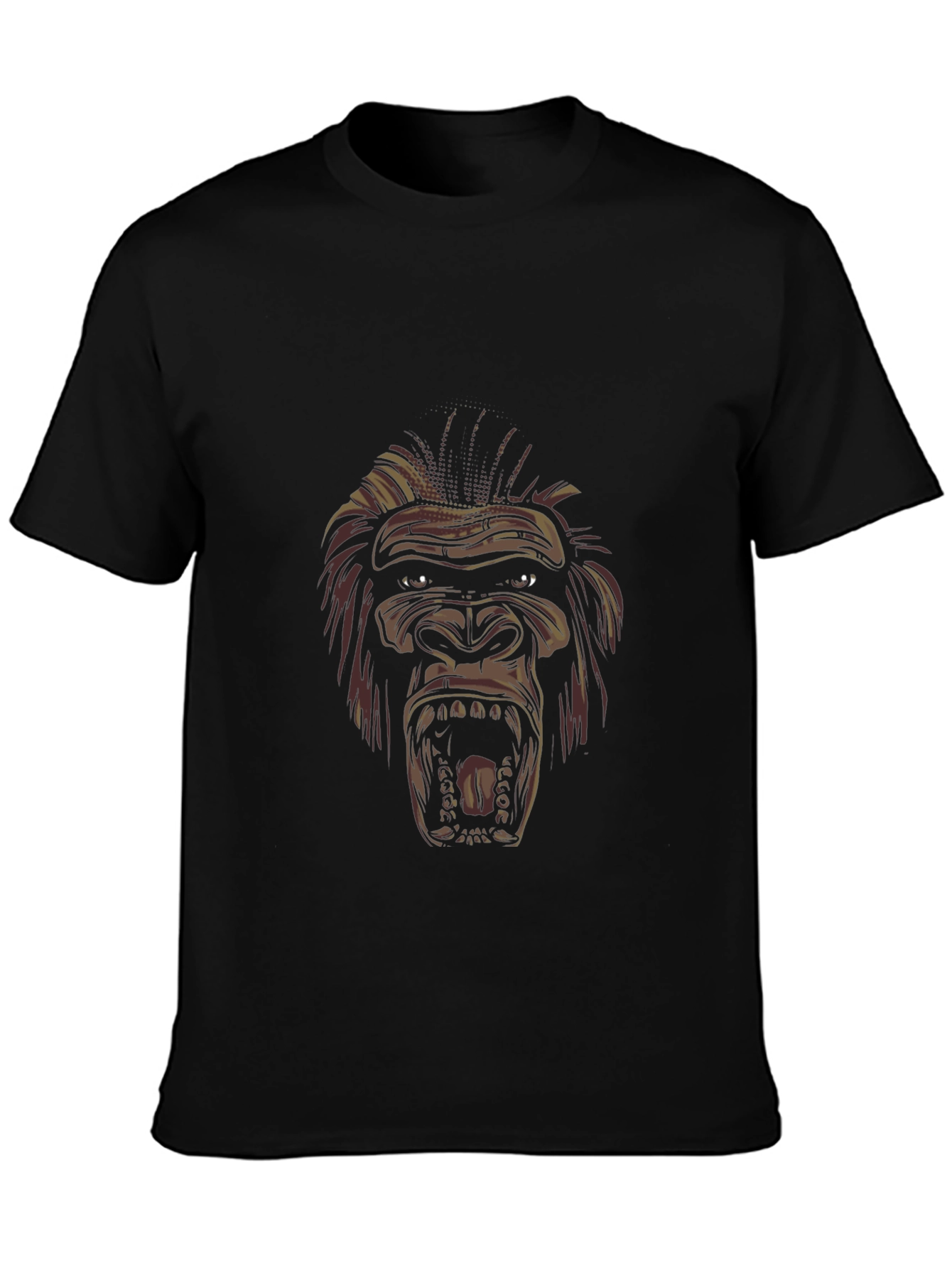 Gorilla Graphic T-Shirt - Black