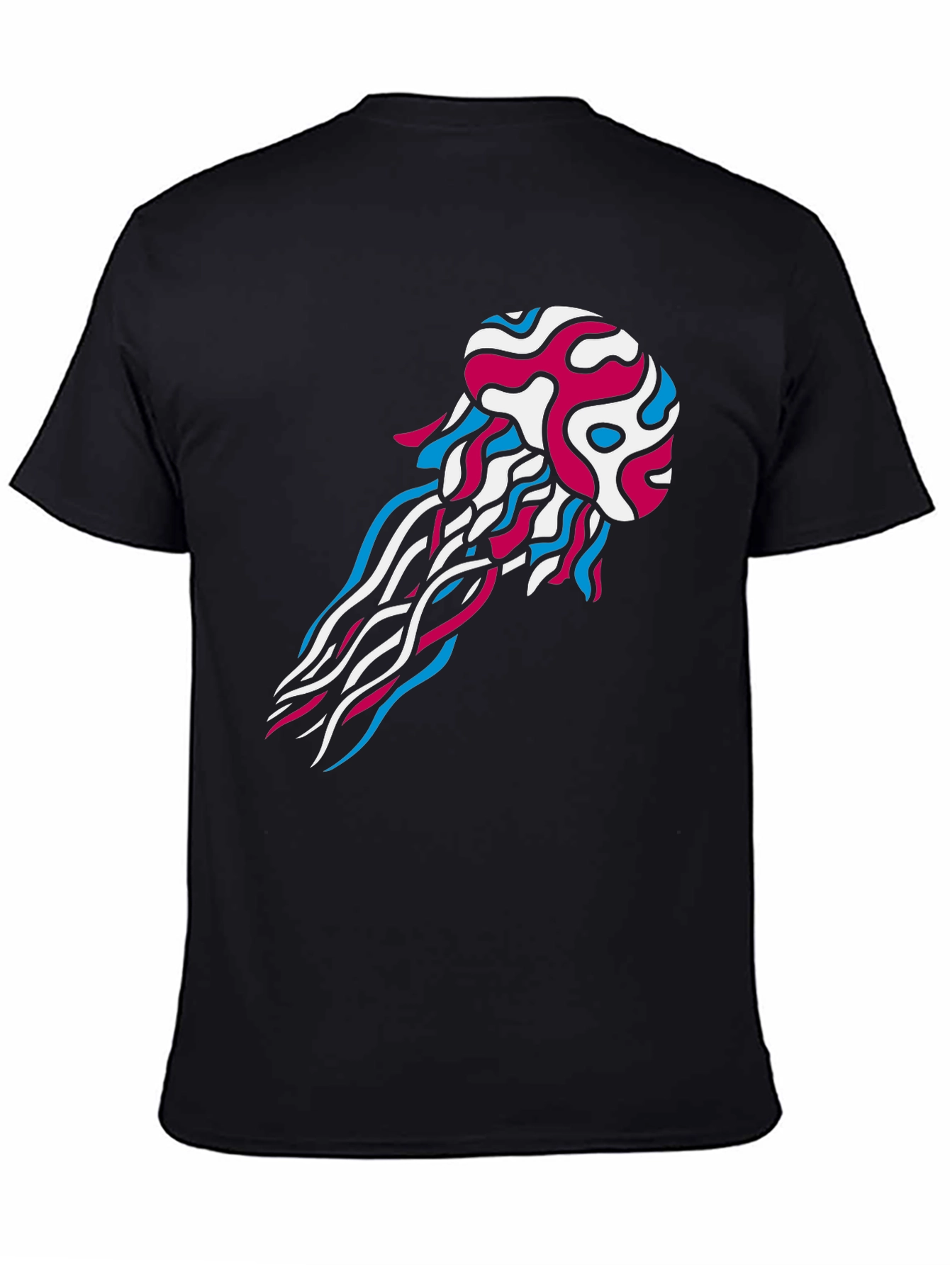 Jellyfish Graphic Tee - Mens Black T-Shirt