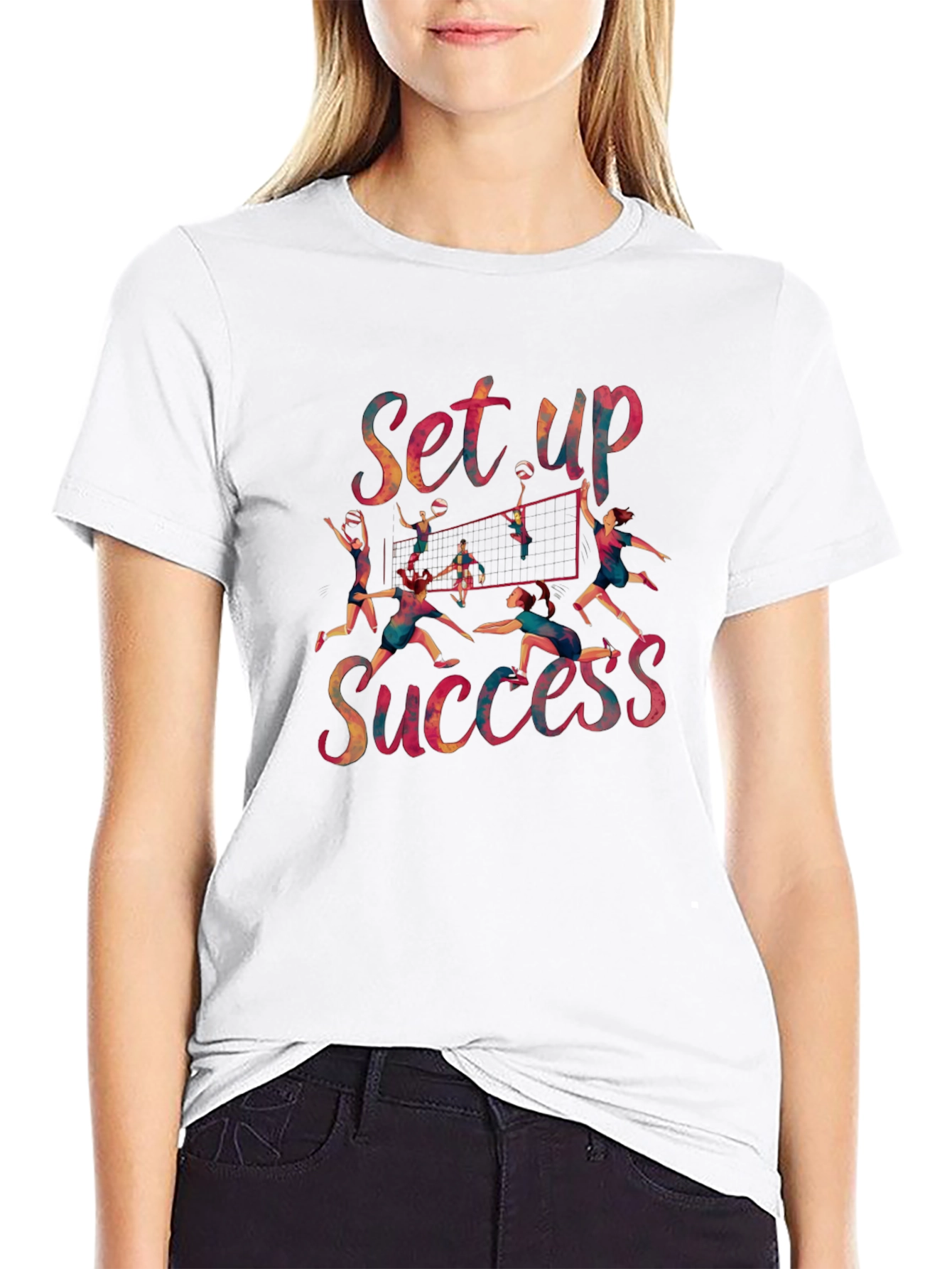 Volleyball Set Up Success T-Shirt