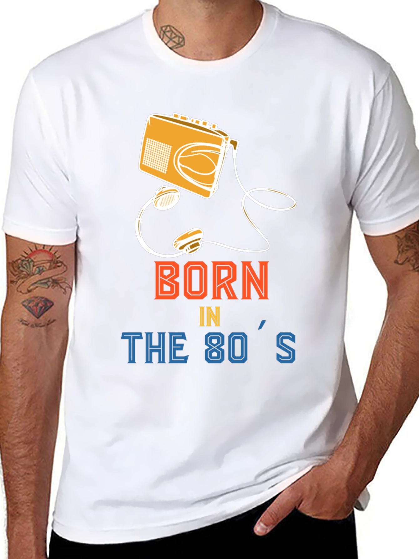 Born in the 80s Retro T-Shirt