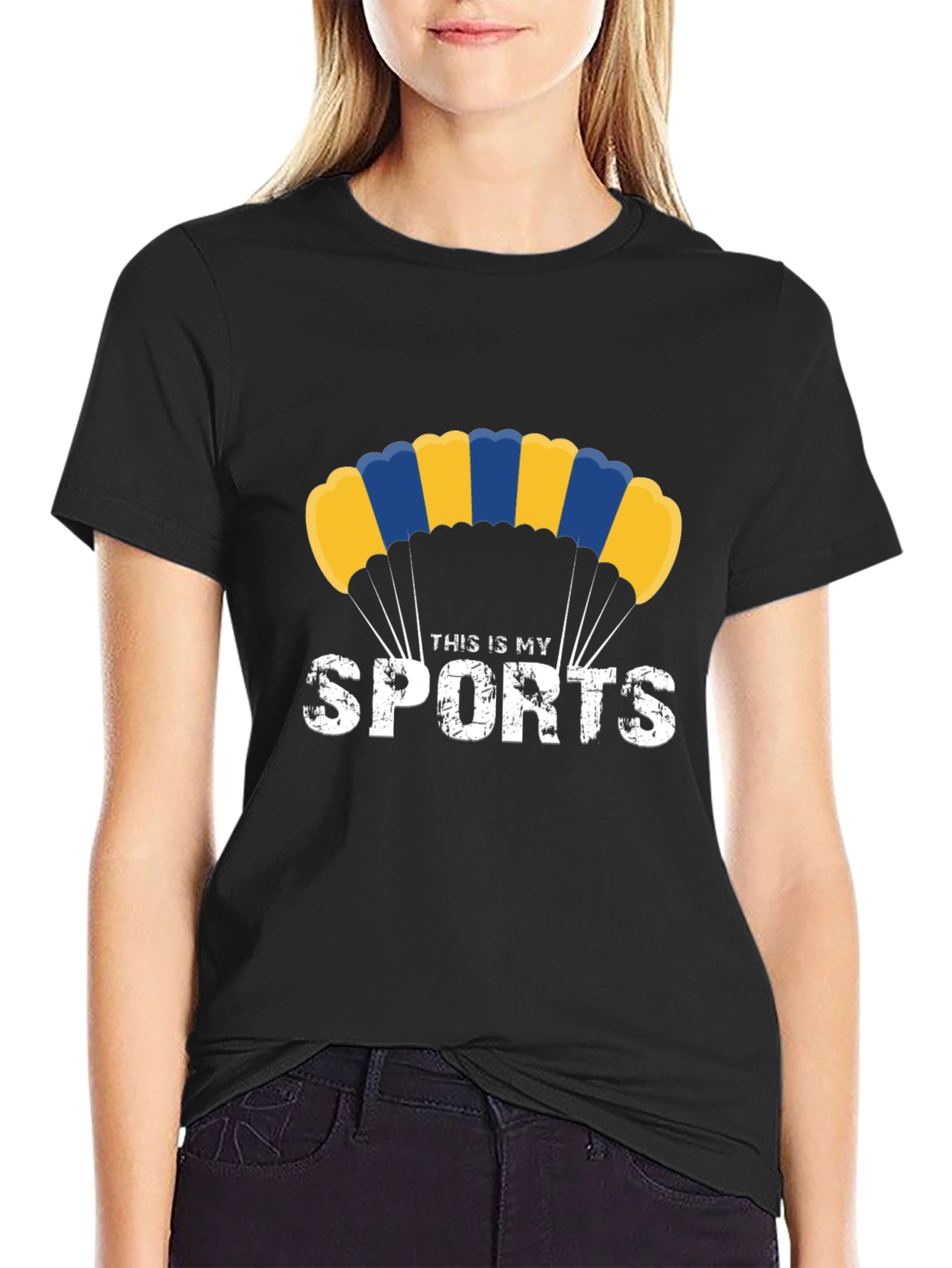 Parachute Sports T-Shirt - Skydiving Tee