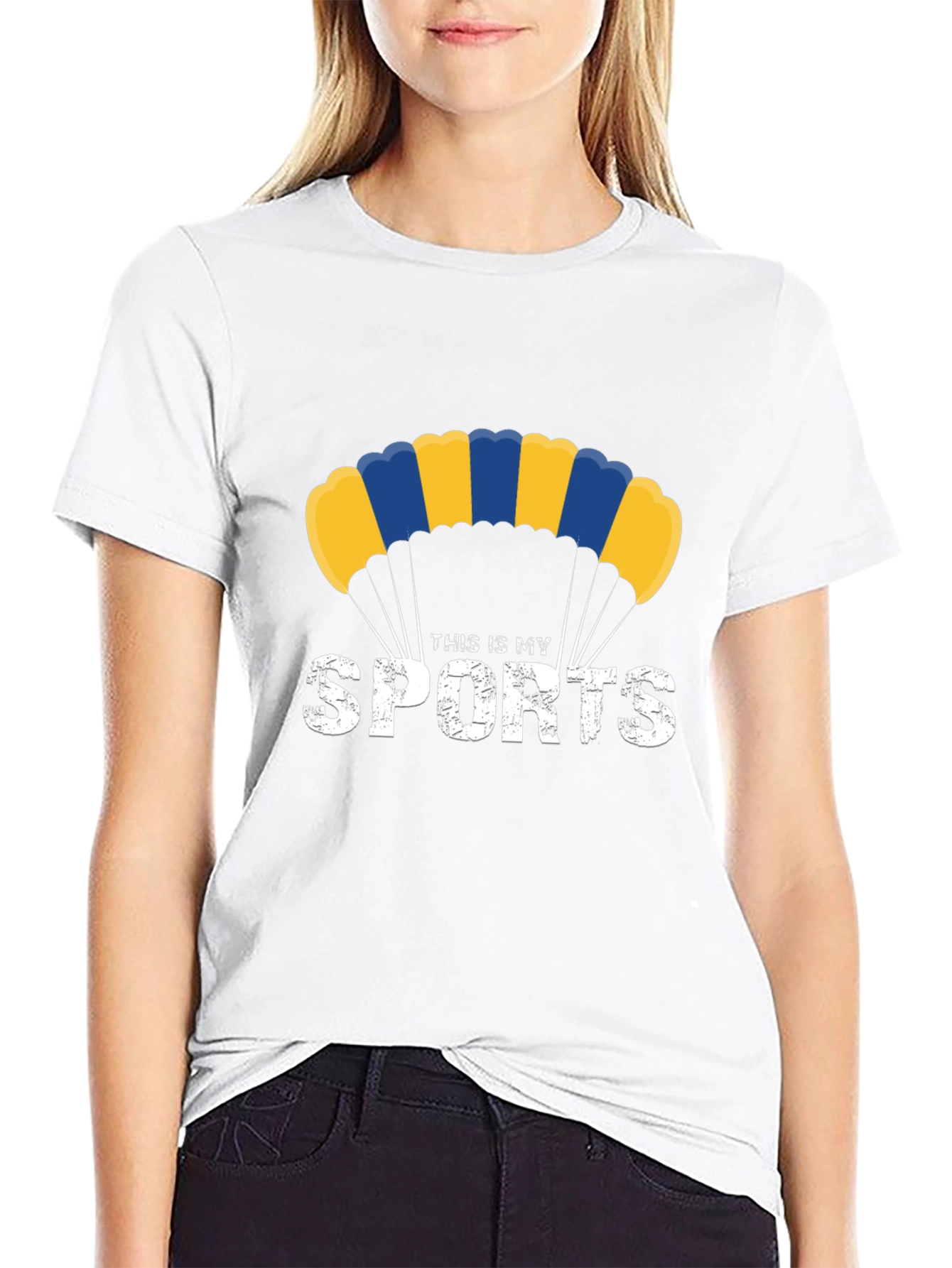 Parachute Sports T-Shirt - Skydiving Tee