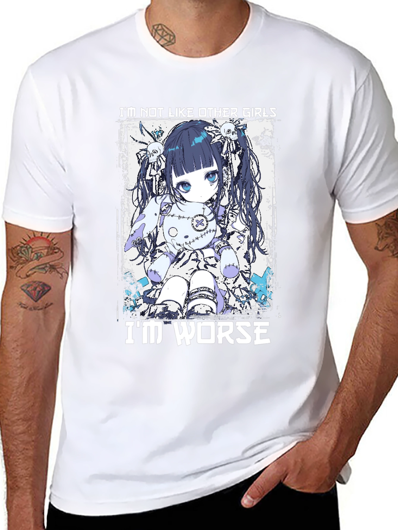 Anime Doll T-Shirt: Im Not Like Other Girls