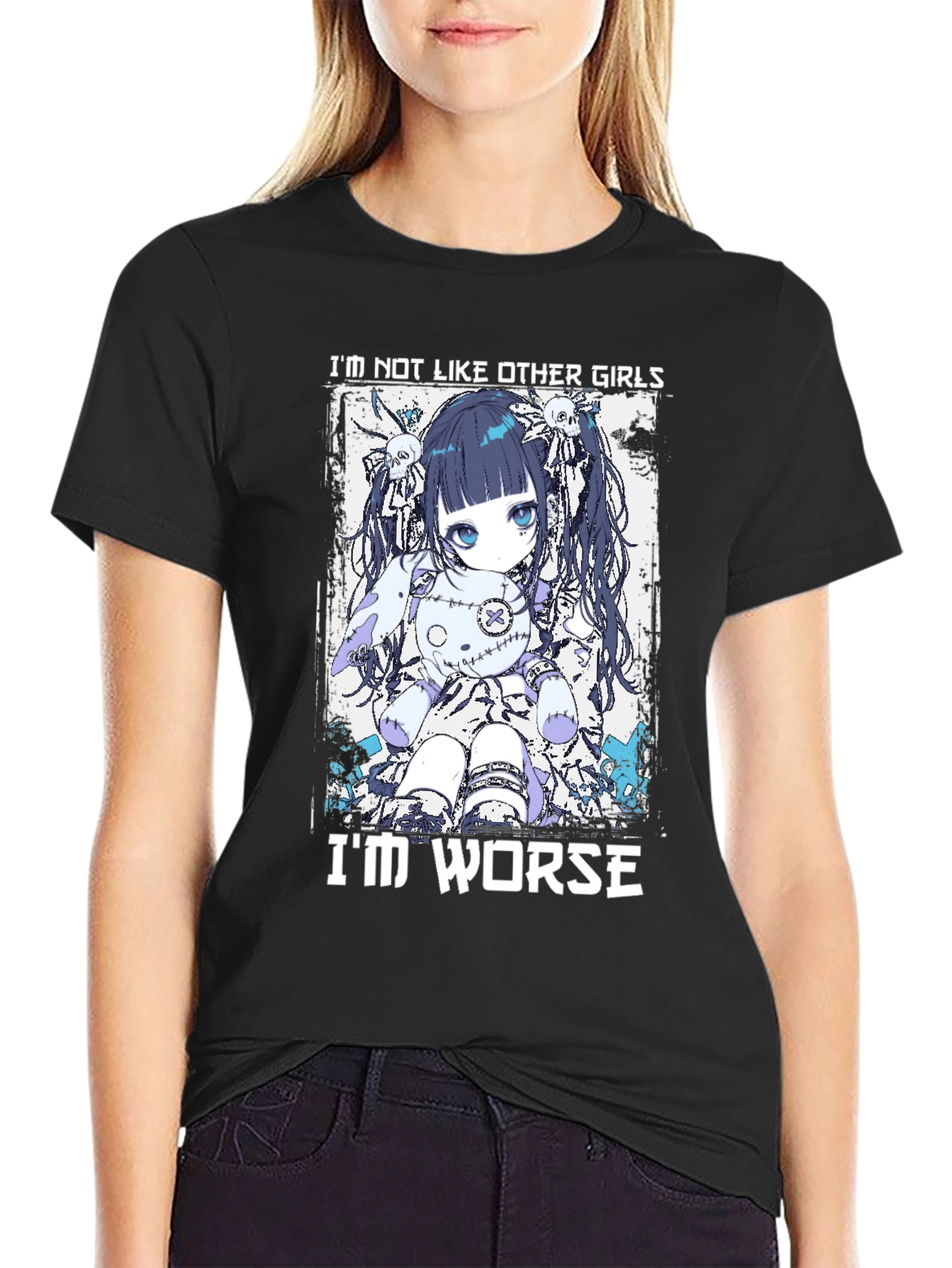 Anime Doll T-Shirt: Im Not Like Other Girls