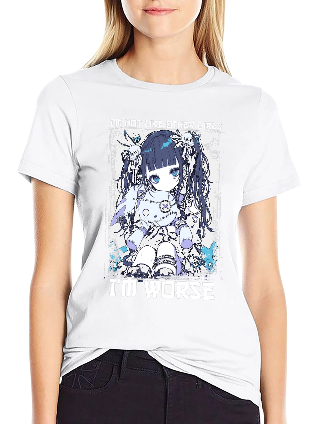 Anime Doll T-Shirt: Im Not Like Other Girls
