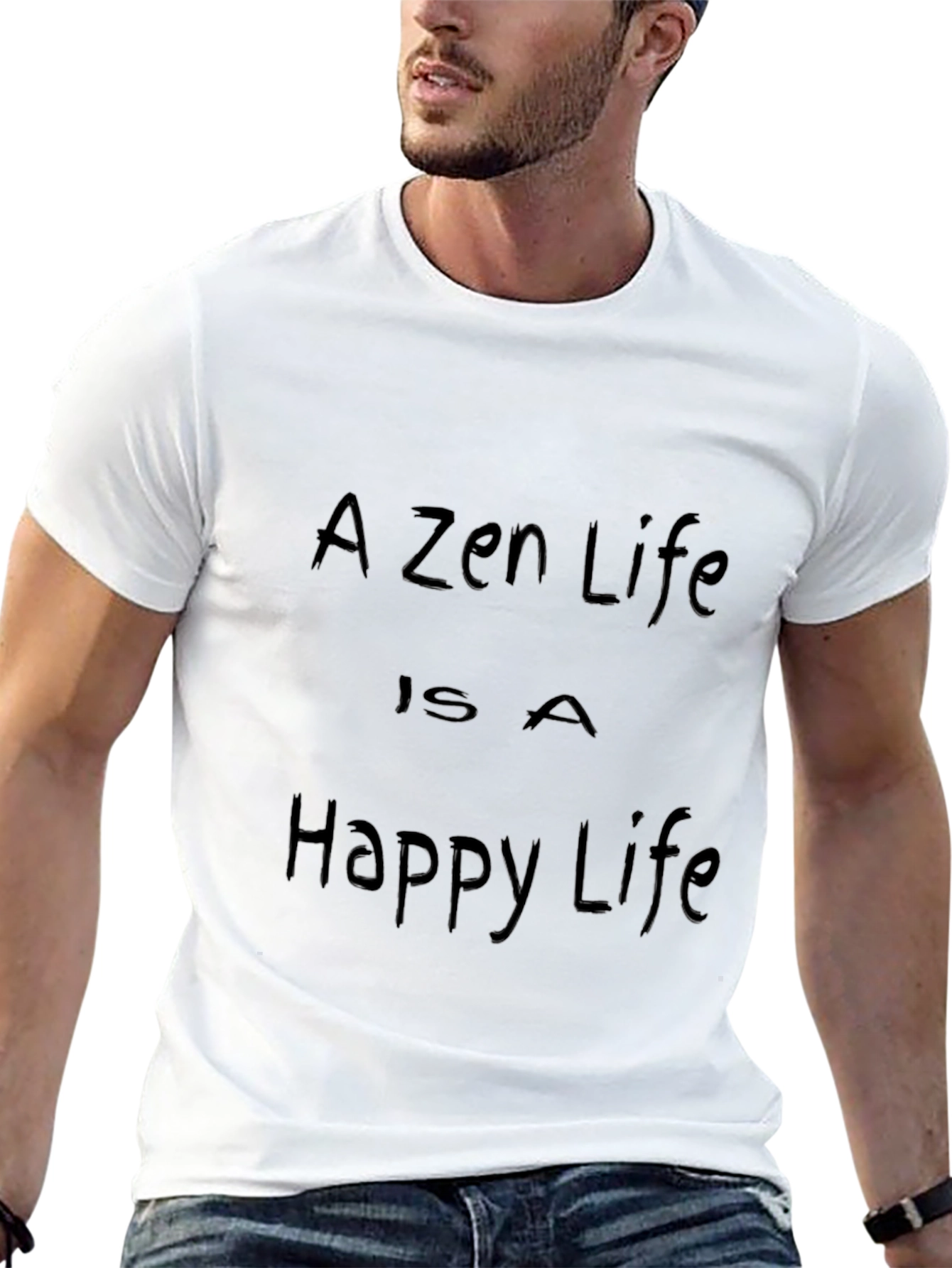 Zen Life T-Shirt - Happy Life Philosophy Tee