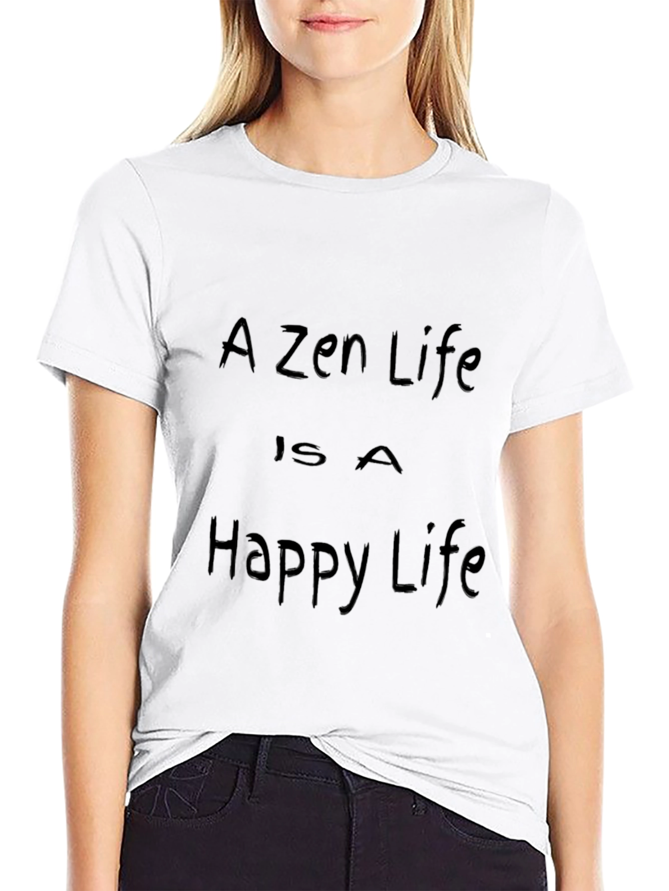 Zen Life T-Shirt - Happy Life Philosophy Tee