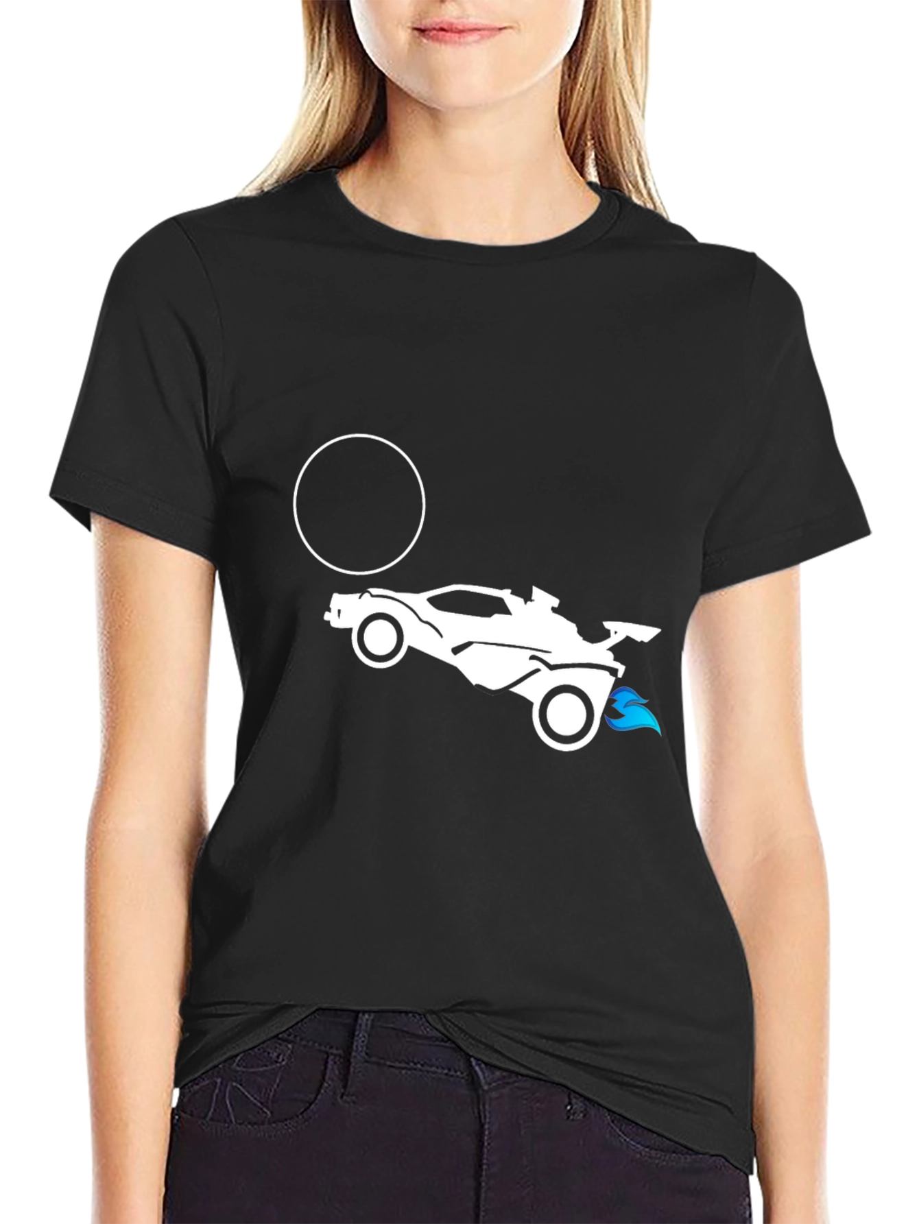 Rocket League Inspired Black T-Shirt