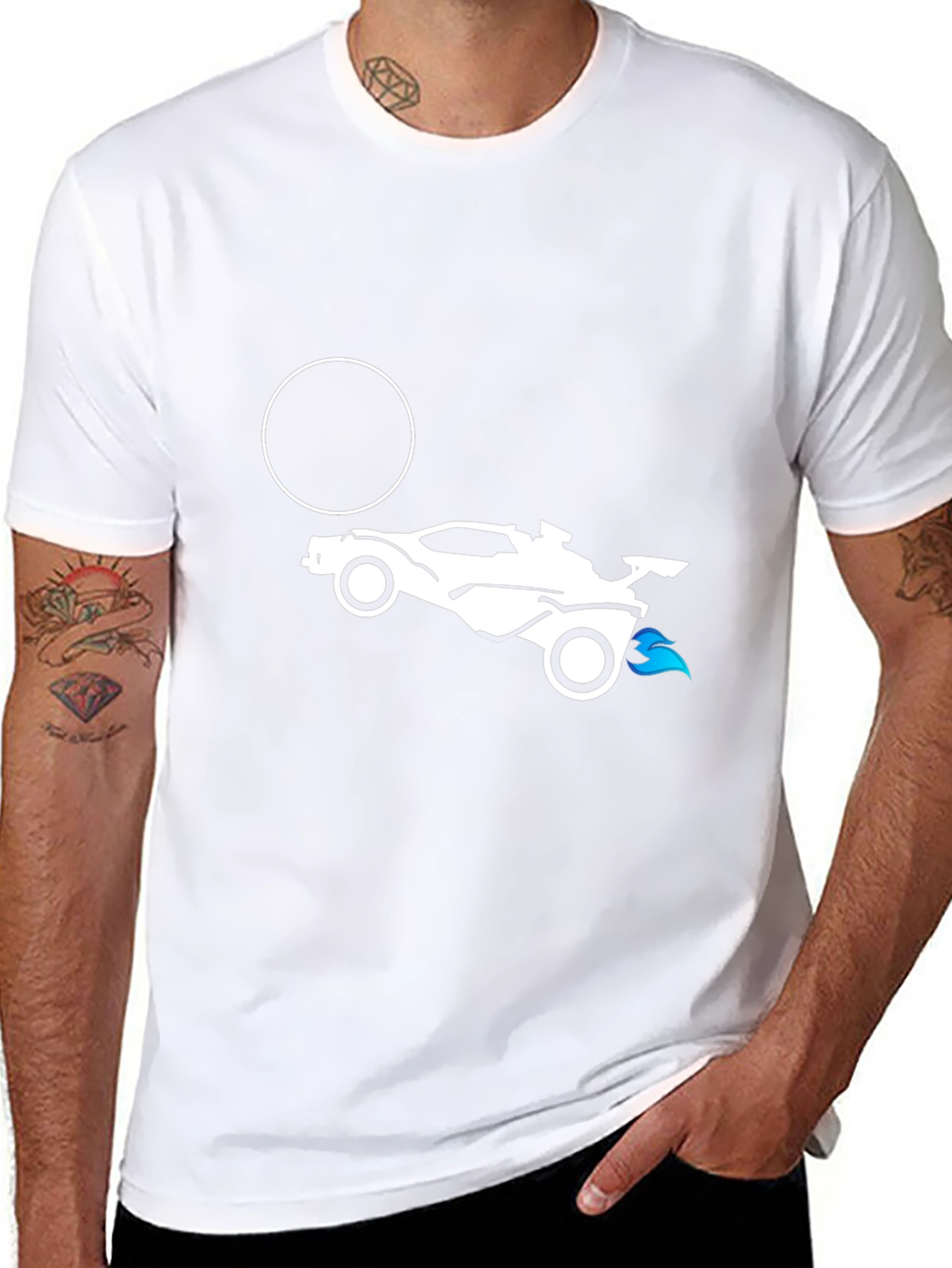 Rocket League Inspired Black T-Shirt