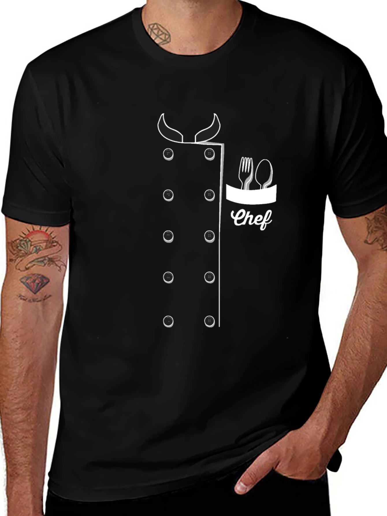 Chef T-Shirt - Novelty Cook Outfit Design