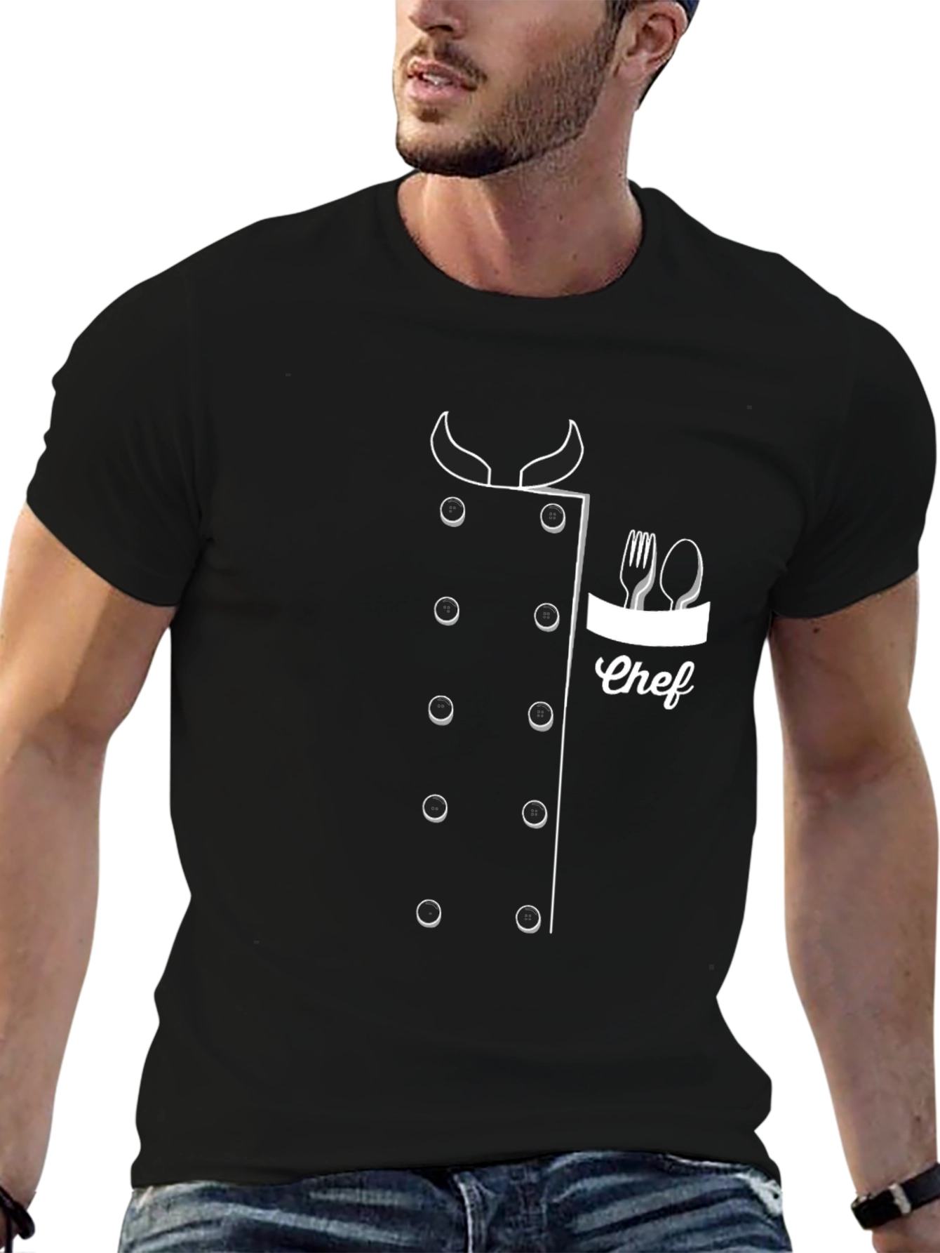 Chef T-Shirt - Novelty Cook Outfit Design