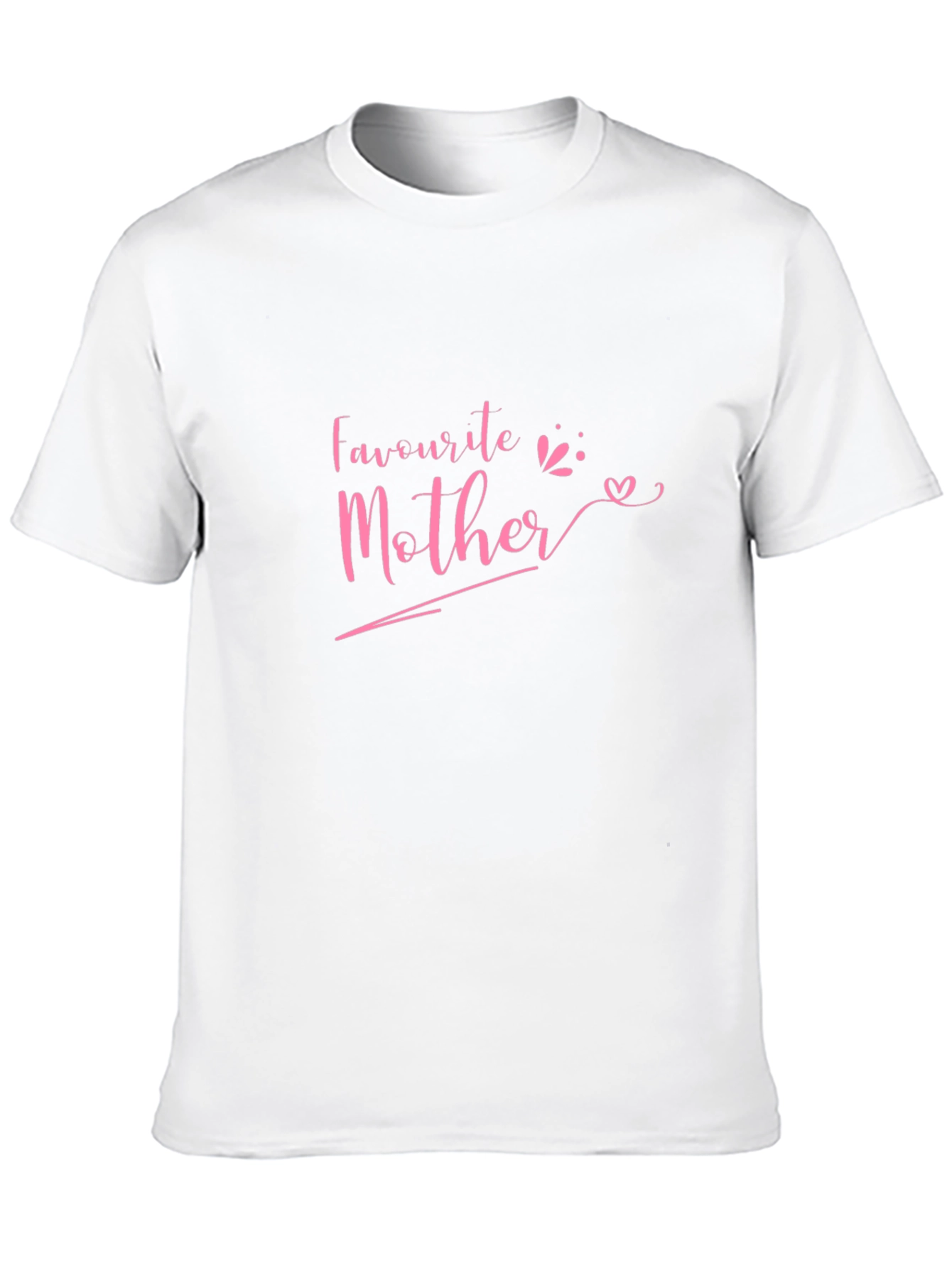 Favorite Mother Black T-Shirt
