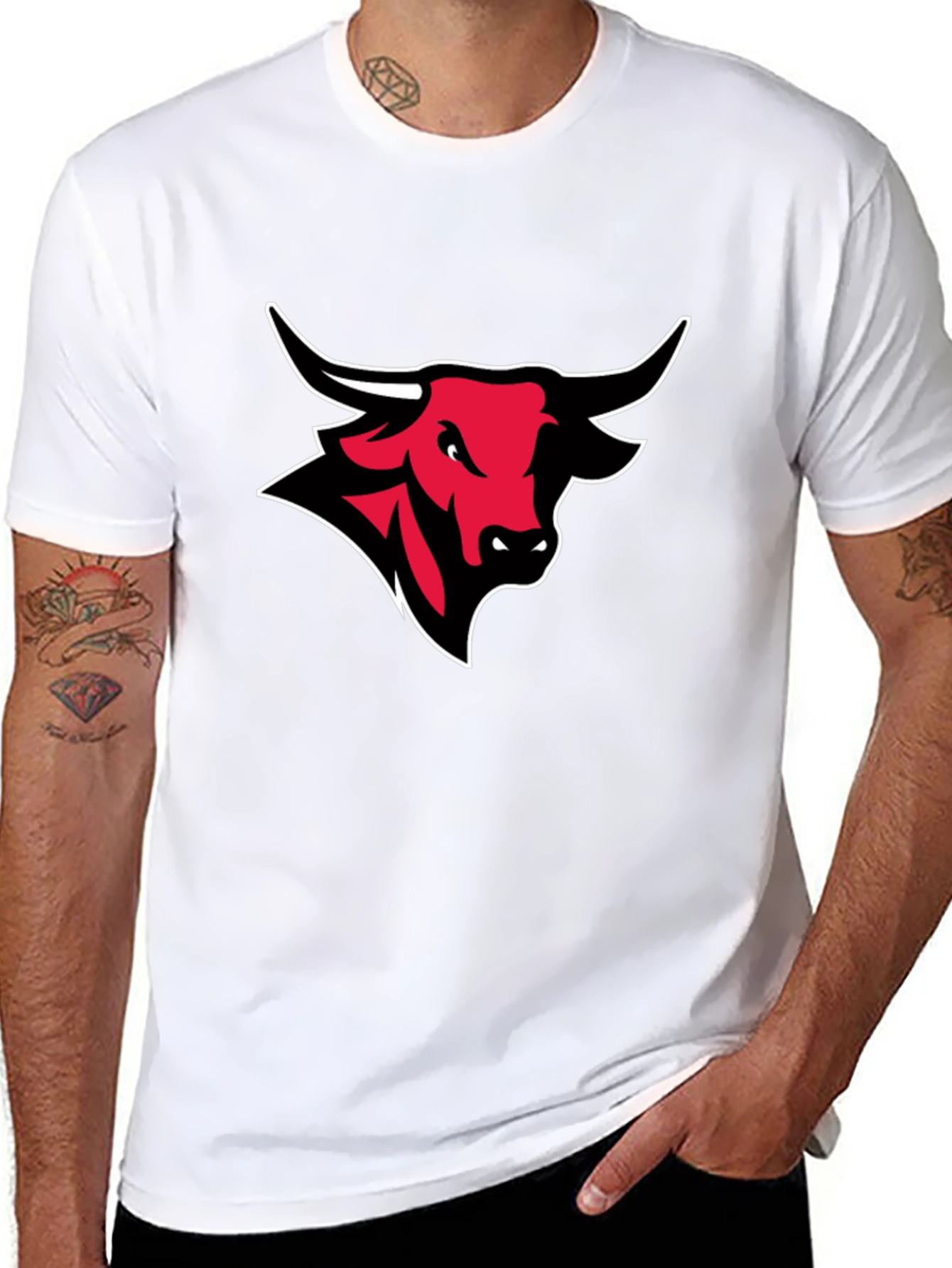 Red Bull Graphic Black T-Shirt