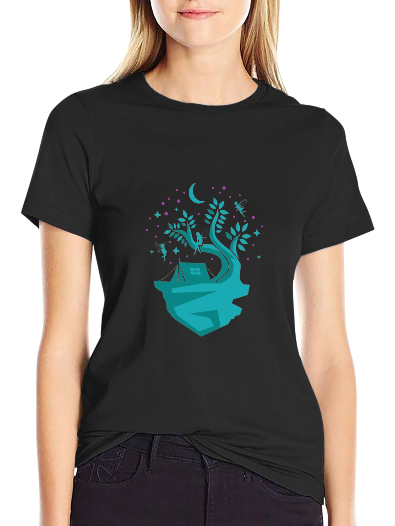 Camping Under the Stars Graphic Tee