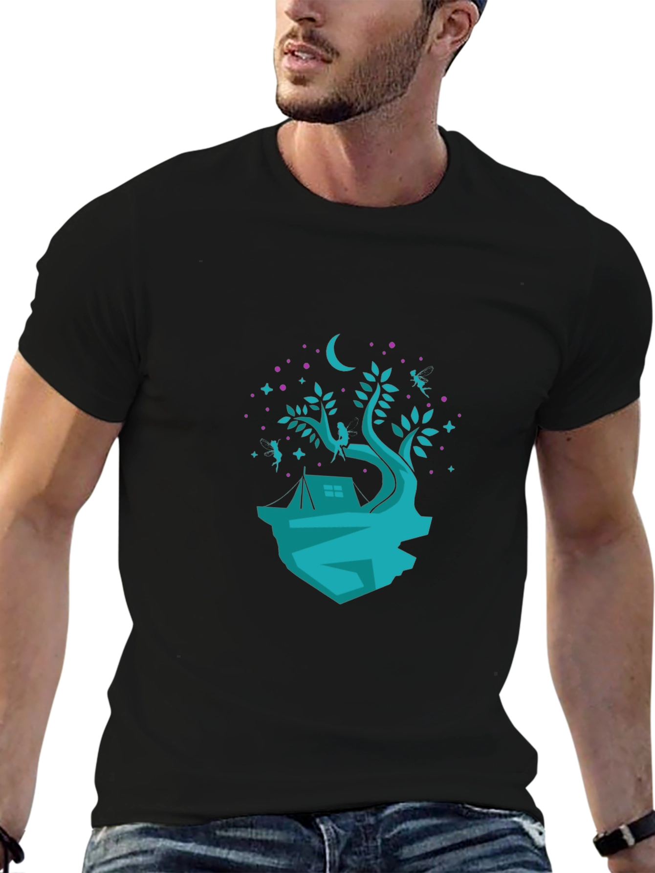 Camping Under the Stars Graphic Tee