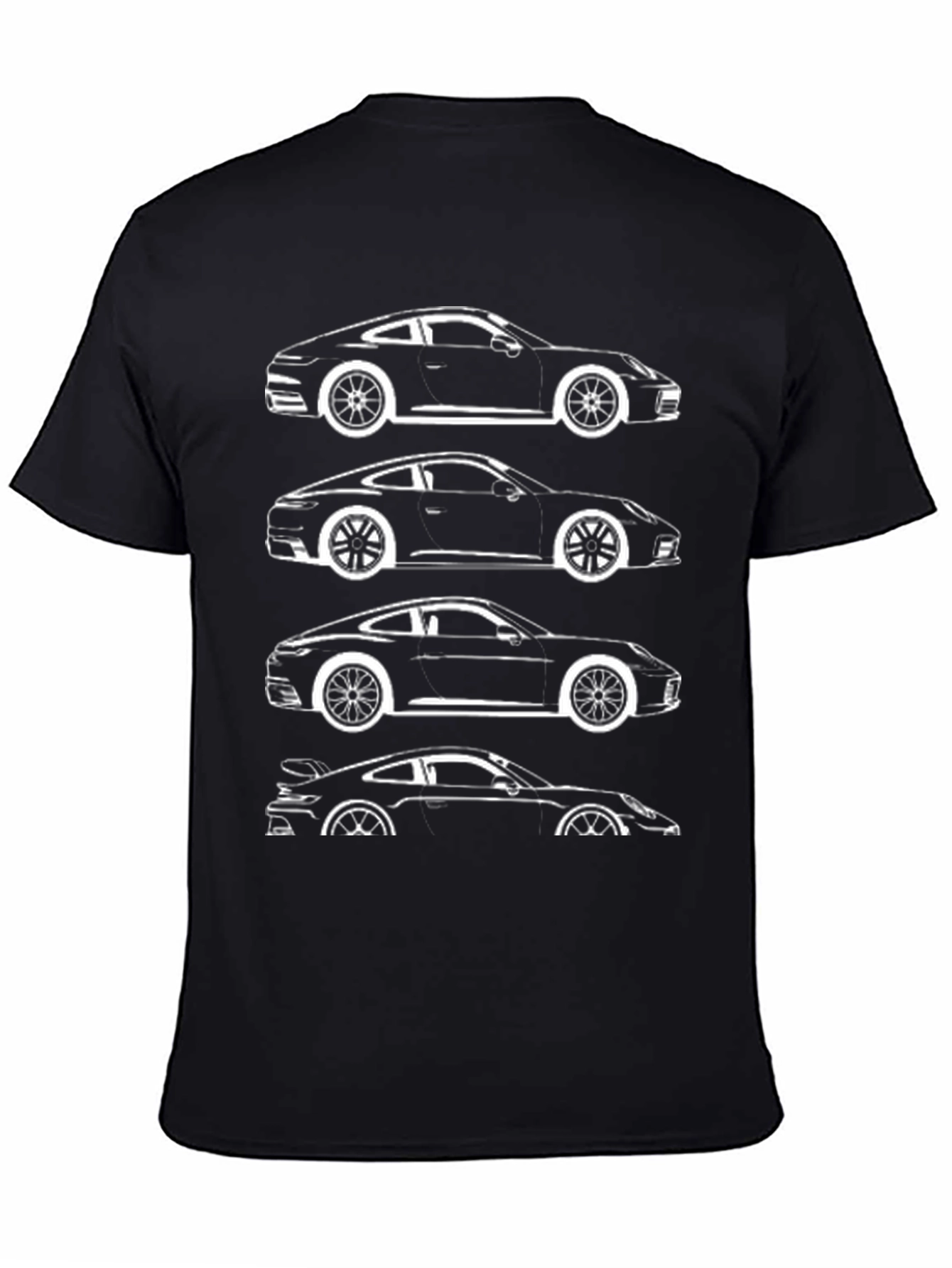 Porsche Evolution T-Shirt - Black