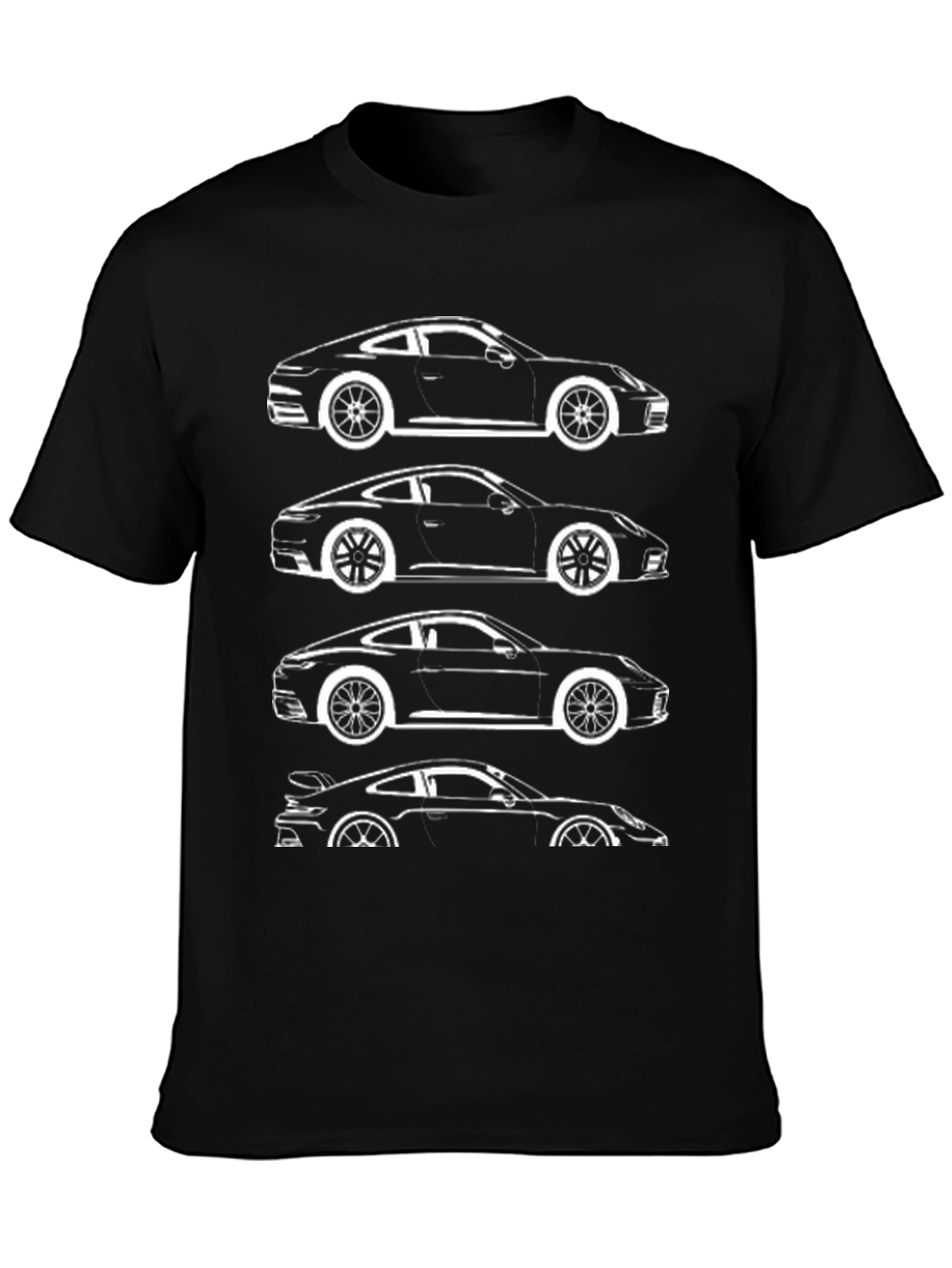 Porsche Evolution T-Shirt - Black