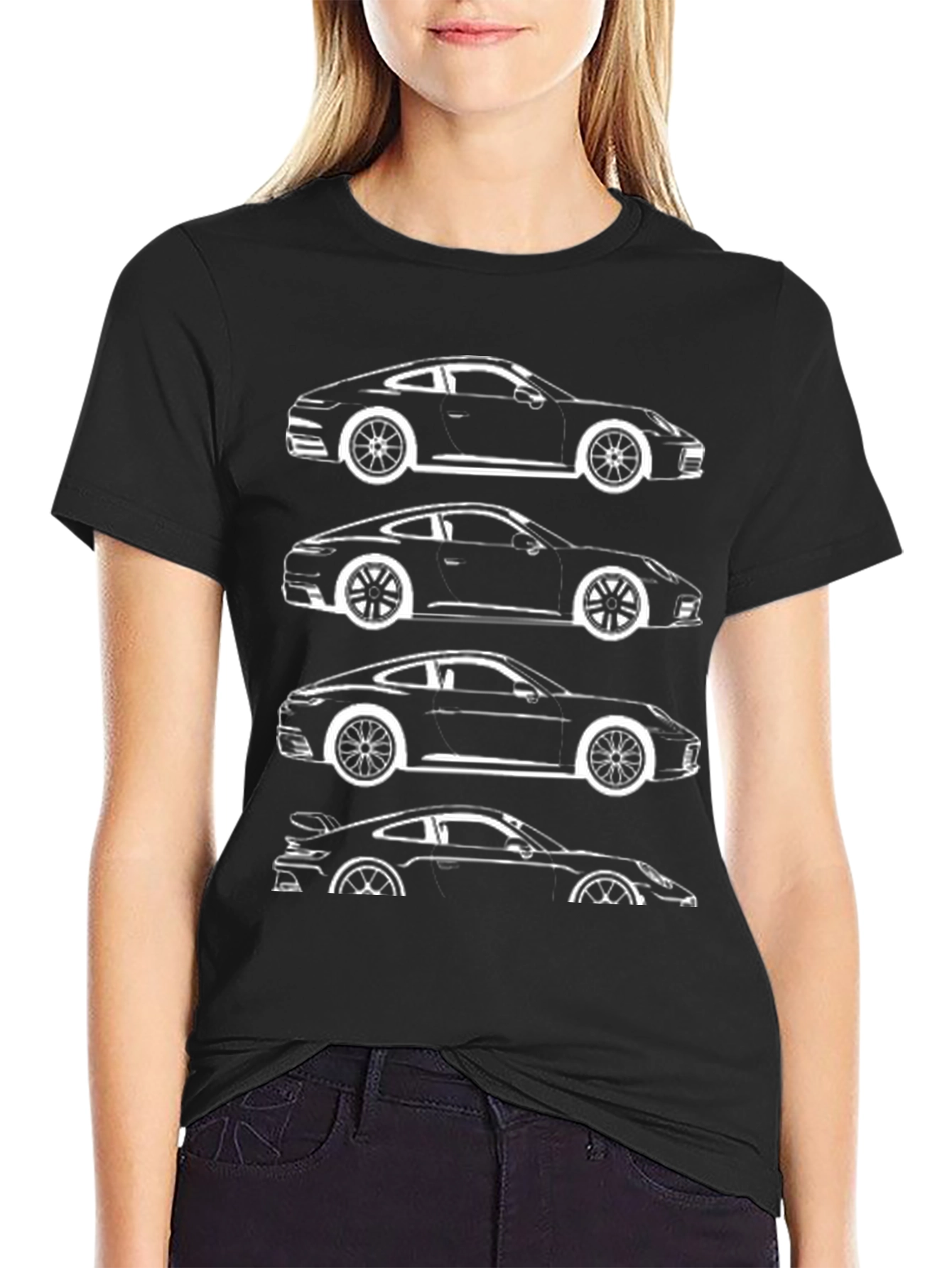 Porsche Evolution T-Shirt - Black