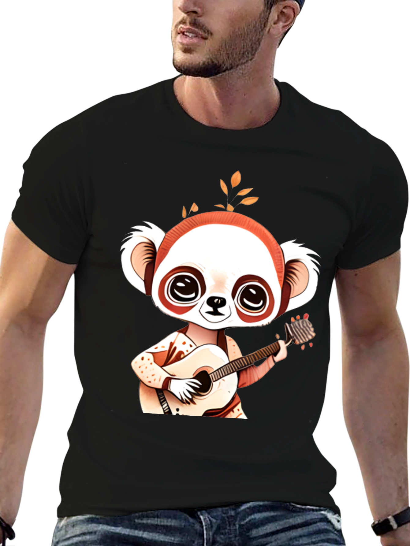 Cool Koala Guitarist Graphic Tee - Unisex