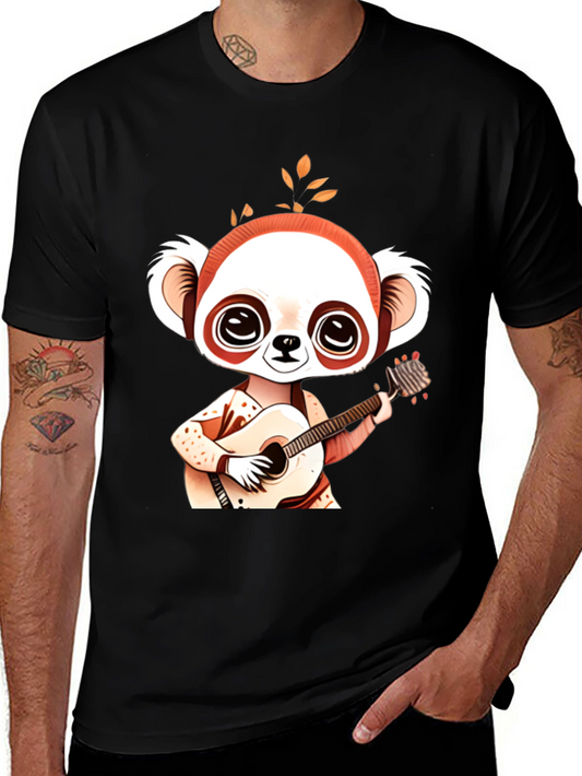 Cool Koala Guitarist Graphic Tee - Unisex